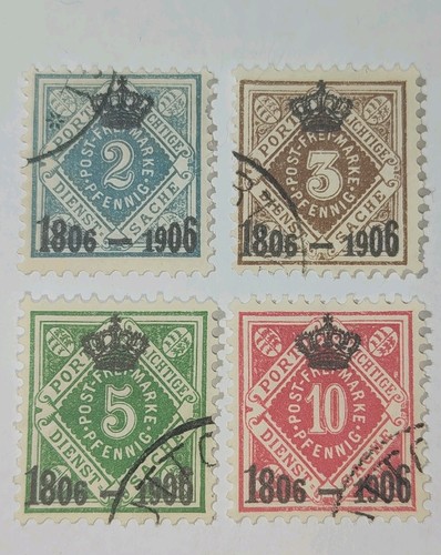 Timbre allemagne wurtemberg - timbre,