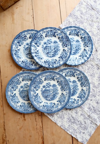 Assiettes dessert - 6,