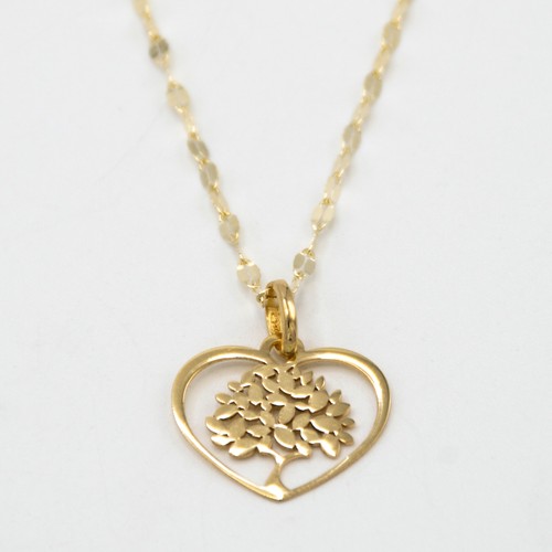 Collier jaune 18 carats - or,