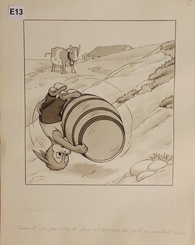 Dessin original arnal - ,