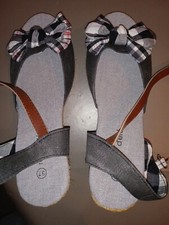 Chaussures femme compensées ouvertes, taille 37, Neuves sans boîtes