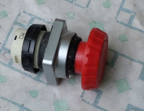 Bouton arrêt urgence cw - bouton, d'urgence