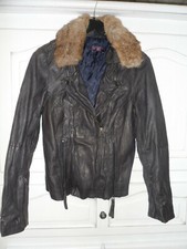 veste cuir , blouson