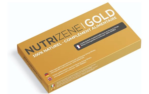 Nutrizene gold men - gold, food