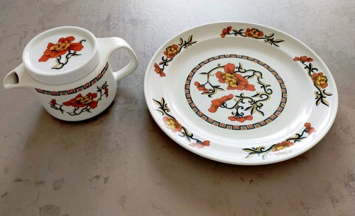 Théière vintage plat - théière,