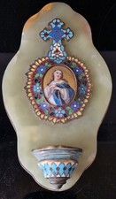 BENITIER EMAUX CLOISONNÉS ET