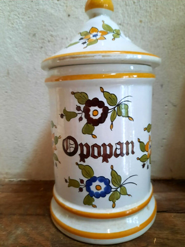Pot pharmacie faience - pharmacie,