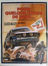 PARIS-DAKAR CAR RACE - POUR QUELQUE CHOSE DE PLUS - ORIGINAL MOVIE POSTER