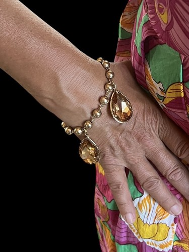 Important bracelet couture