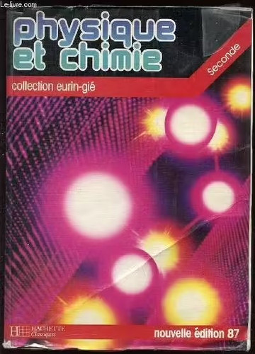 Physique chimie seconde - chimie,