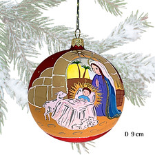 Boule Noël Verre soufflé