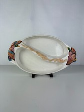 Ancien plat ovale - plat,