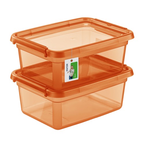 Lot bac rangement - rangement, couvercle