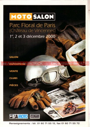 Publicité affiche moto - publicité,
