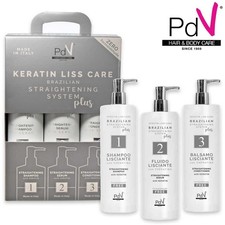 Kit Pdv Kératine Liss Care Brésilien Traitement Kératine Lisses Parfaits