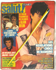 SALUT 143 Complet avec le poster central : MARCEAU , ABBA , HULK , TELEPHONE ,..