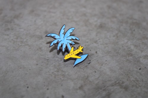 Pins pin avion palmier camelia - pins,