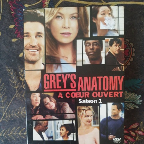Serie dvd greys anatomy - tv,