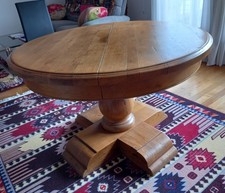 Table Ronde Chêne Massif