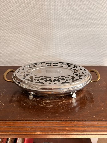 Ancien réchaud chauffe plat - ancien,