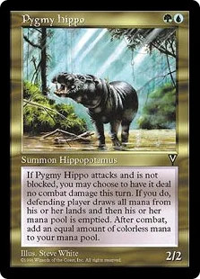 Magic mtg pygmy hippo - -,