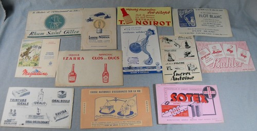 Lot buvards anciens - lot,