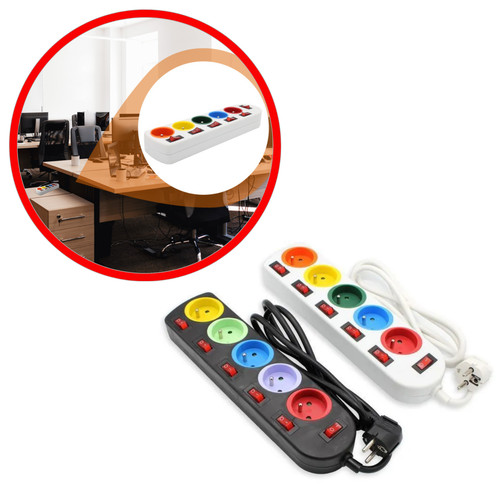 Lot multiprises prises - 5,