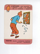 JEU de CARTES TINTIN 1962 JEU