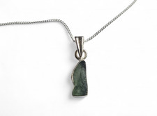 Pendentif Moldavite Argent -