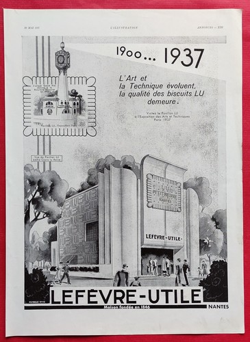Publicité presse lu - publicité,