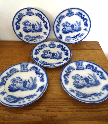 Assiettes plates faïence de - assiettes,