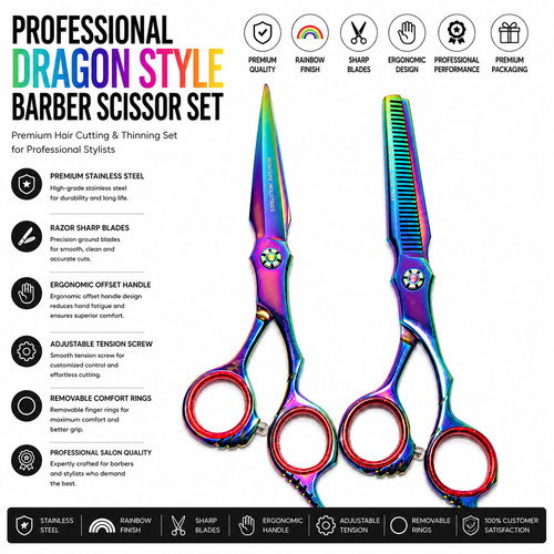 Set ciseaux coiffure - set,