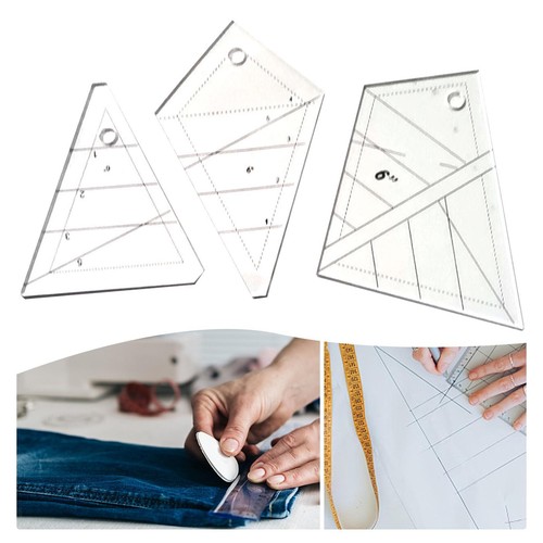 3pcs clair patchwork quilting