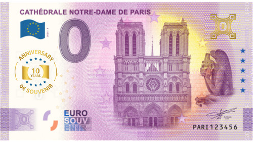 Billet souvenir 2025 france - souvenir,