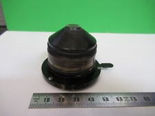 Bausch Lomb Antique Condenseur + Iris Microscope Pièce Comme sur la Photo G5 A