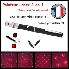 POINTEUR LASER ROUGE 2EN1