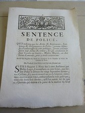 ANCIEN RÉGIME LOUIS XV 1761 