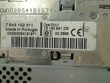 Autoradio OPEL CORSA C PHASE 2 93184768