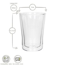 6x 360ml Ensemble de Verres à