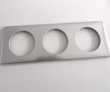 Legrand CELIANE 68923 Plaque Triple ALUMINIUM Anodisé Celiane interrupteur prise