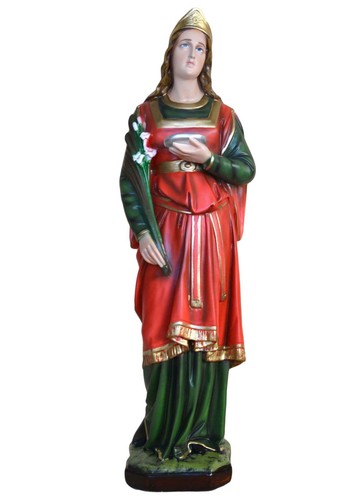 Statue santa lucia in - cm,