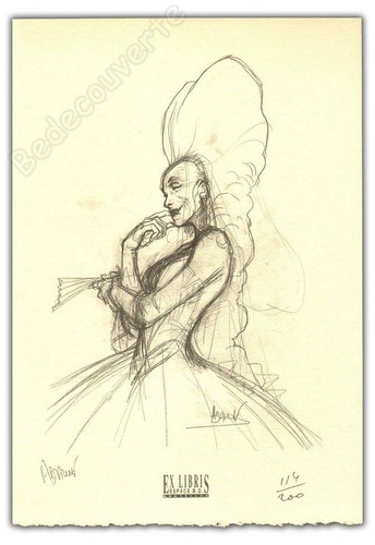 Libris adamov espace bd - ex-libris,