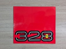 FERRARI 328 GTB GTS plaquette commerciale brochure prospectus fascicule 1985