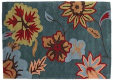 Tapis Fleur Fait Main 160x230