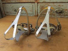 SHEFFIELD CORNEZ PEDALES VELO COURSE ANCIEN BICYCLE PEDALS Bianchi Legnano