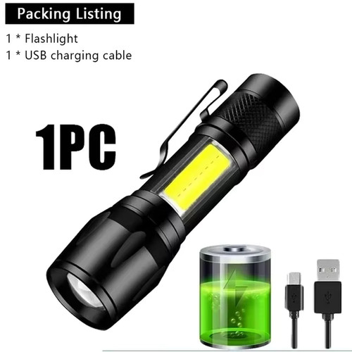 Mini lampe torche - mini, cob+xpe