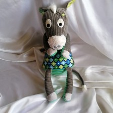Peluche, doudou âne, cheval