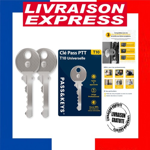 Clé pass ptt t10 - pass,