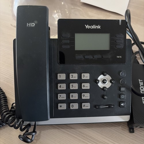 Téléphone fixe voip yealink - téléphone,