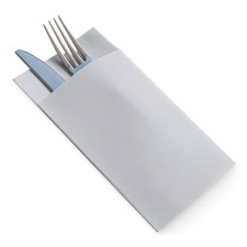 Serviette Pocket Unie Gris